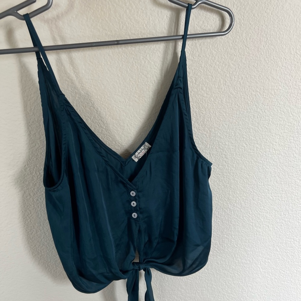 Free People Teal top, size M